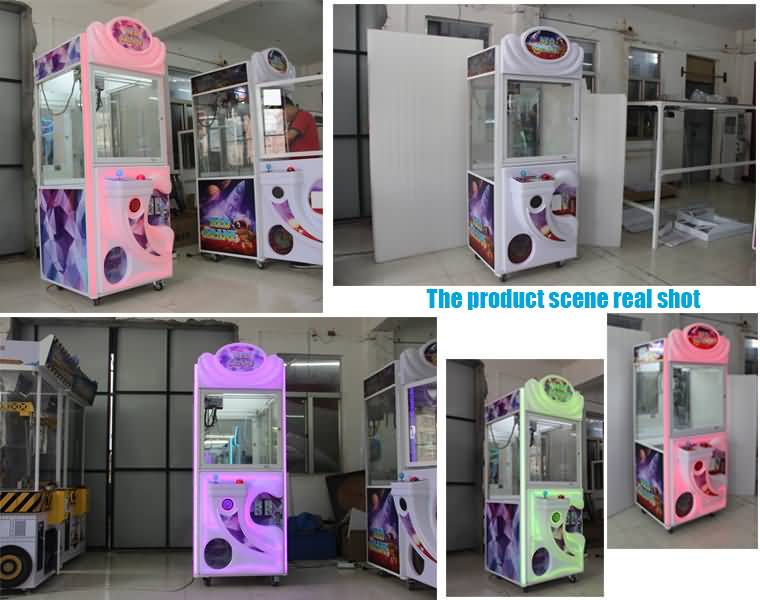 child's arcade crane machine