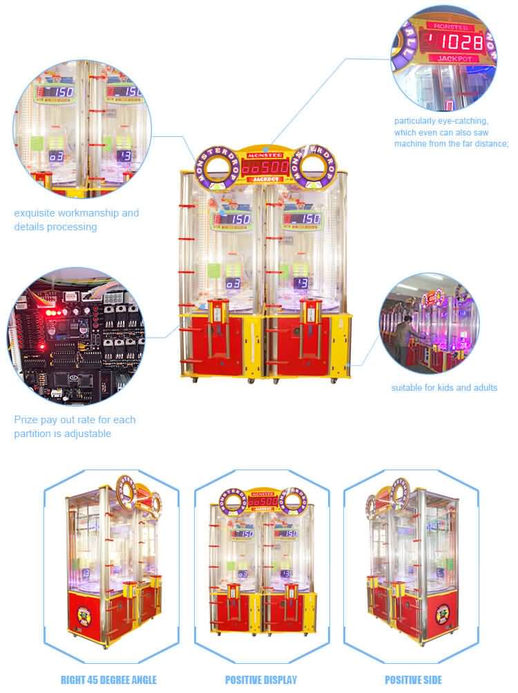 Monstor Drop game machine