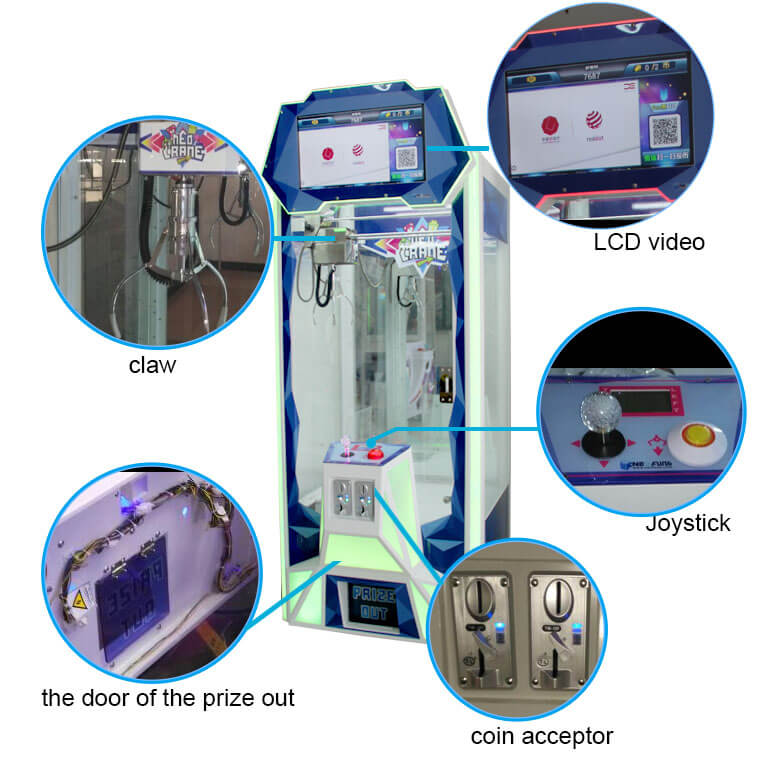 claw crane machine for sale