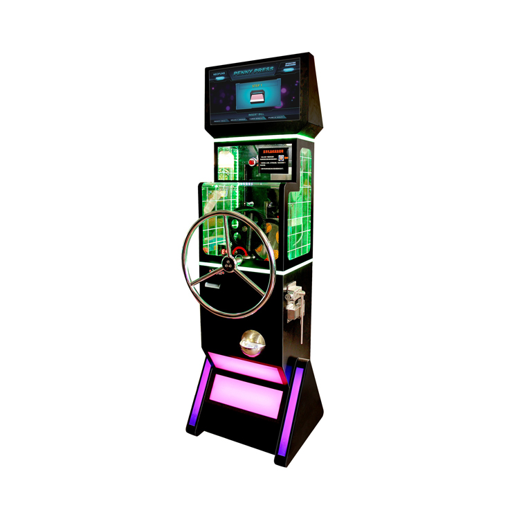 Video penny press amusement machine for sale