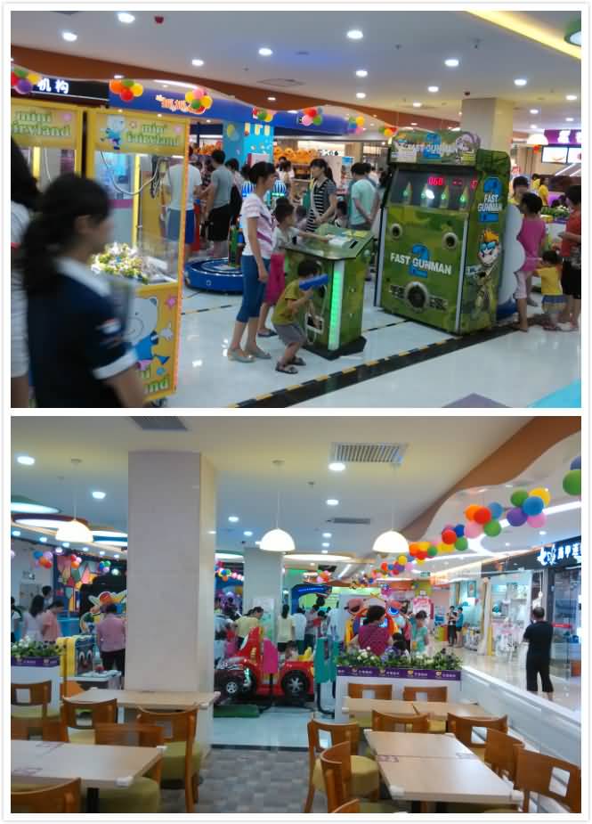 coin operated claw machine