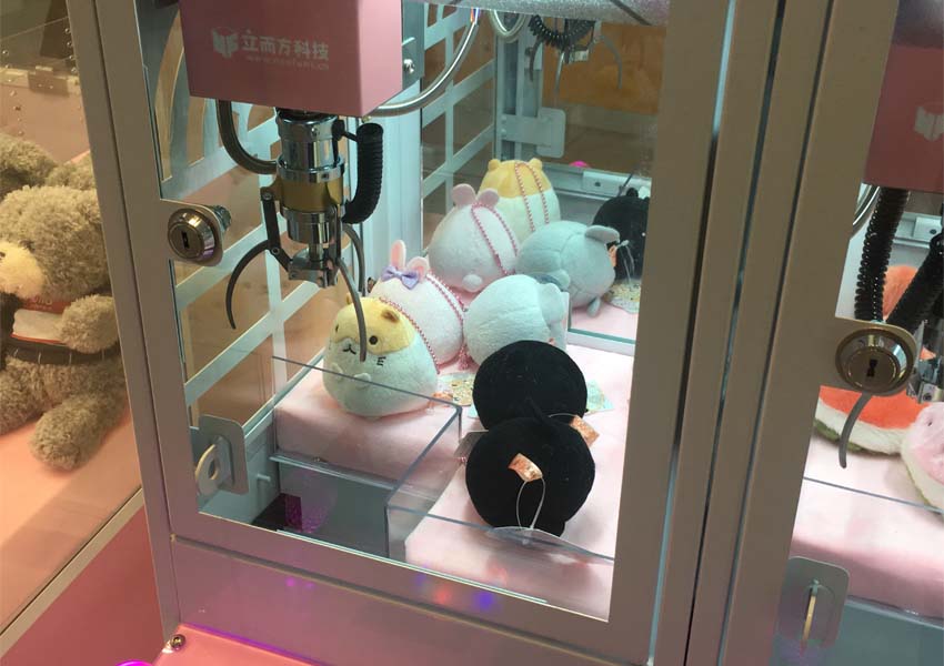 full house double mini claw machine display7