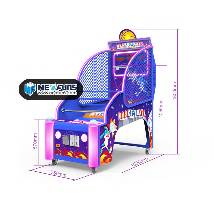 SuperPowers Basketball Arcade Game for Kids