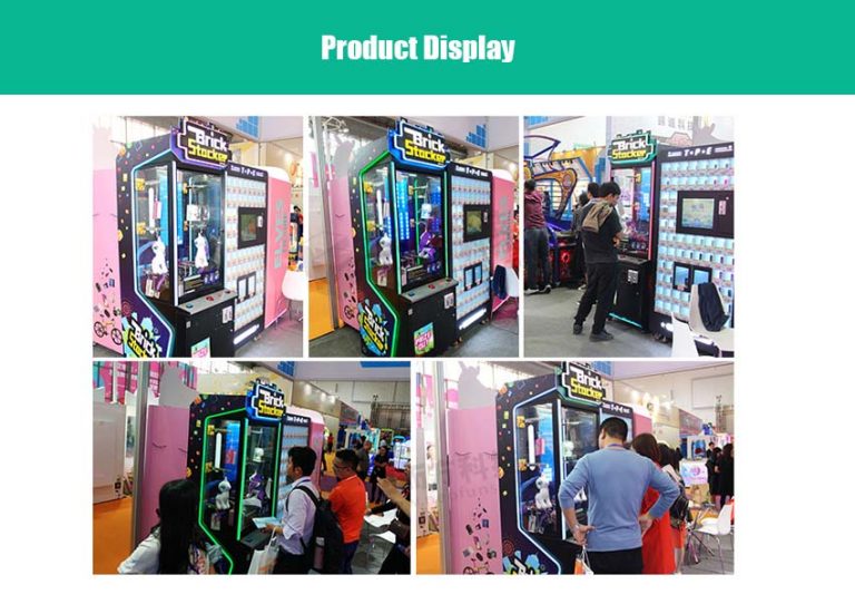 Star Trek Pile Up Arcade Machine - - - New Tetris