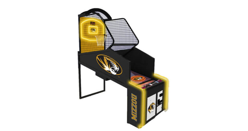 Collegiate Hoops Basketball Arcade Game Machine