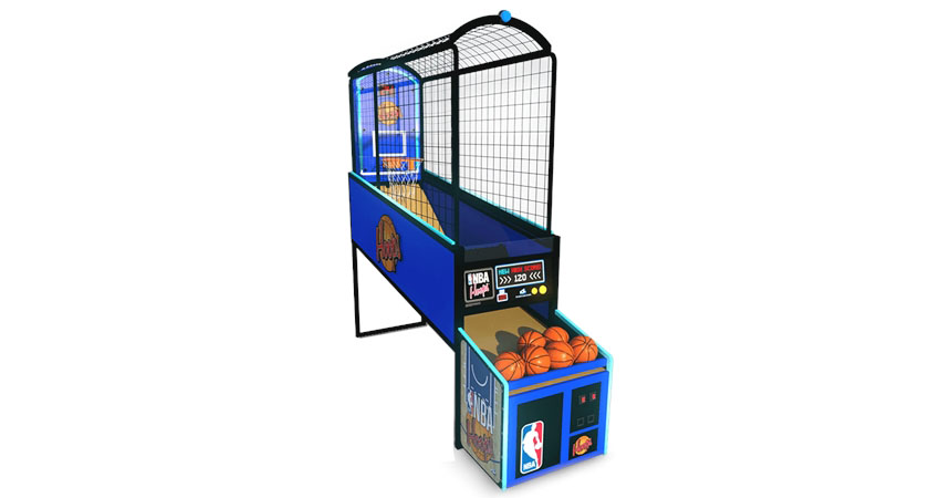 NBA Hoops Basketball Arcade Machine - NBA Hoops 4 Player Arcade