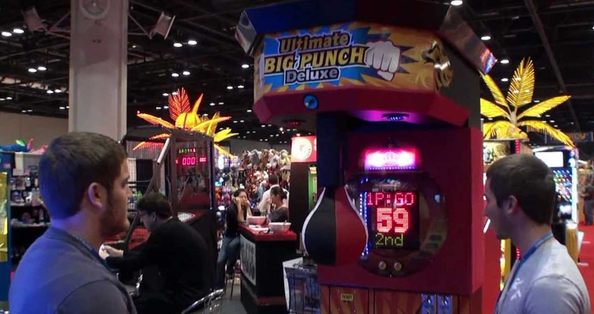 bmigaming's boxing arcade machine