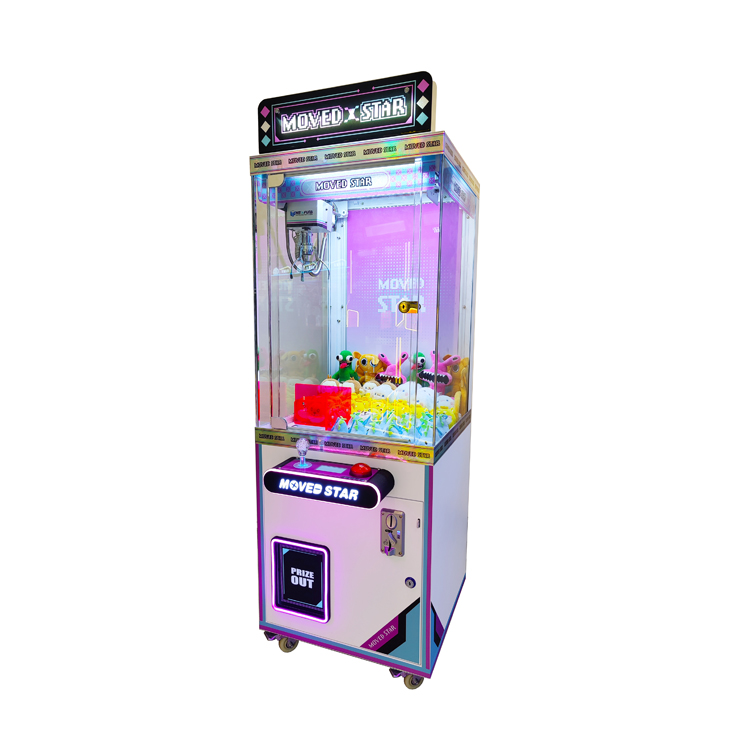 21"Moved Star small claw machine